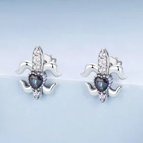 PANDORA Style Vintage Iris Stud Earrings - BSE968 PANDORA Style Vintage Iris Stud Earrings - BSE968