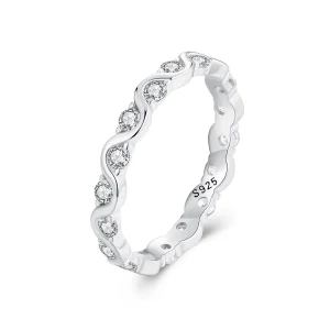 (image for) PANDORA Style Wave Ring - BSR515