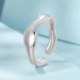 PANDORA Style Wave Ring - SCR1002-E PANDORA Style Wave Ring - SCR1002-E