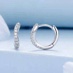 PANDORA Style Wavy Earrings - BSE959 PANDORA Style Wavy Earrings - BSE959