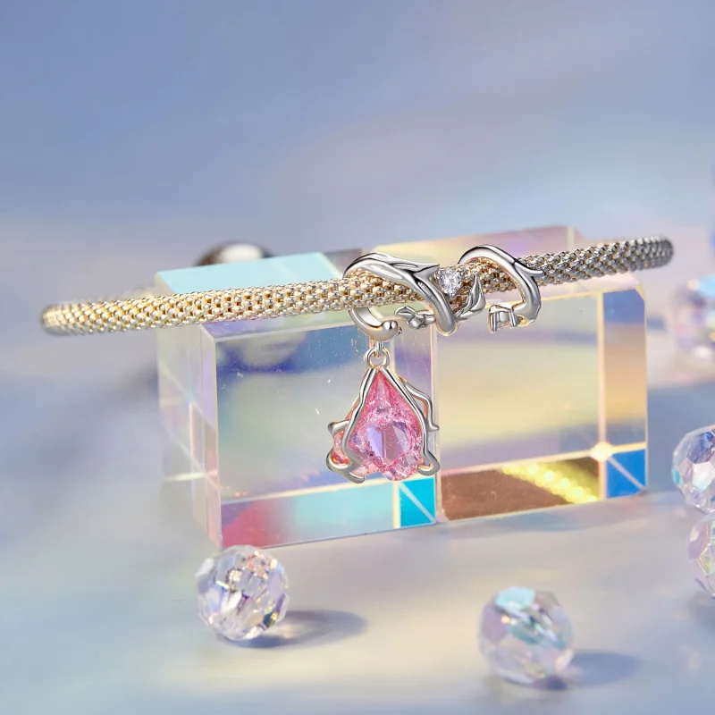 (image for) PANDORA Style Withered Rose Dangle - SCC2697 - View 3