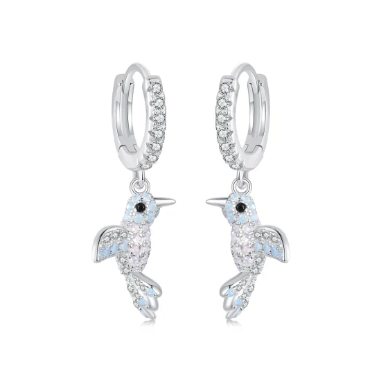 (image for) PANDORA Style All-Encrusted Bird Earrings - BSE991