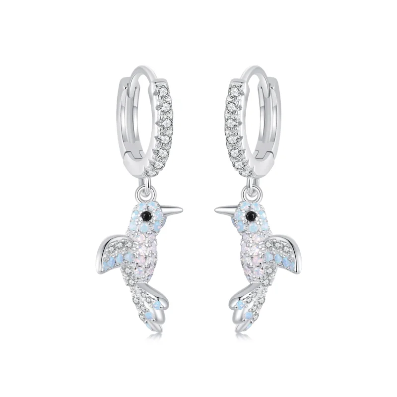 (image for) PANDORA Style All-Encrusted Bird Earrings - BSE991 - Product Image