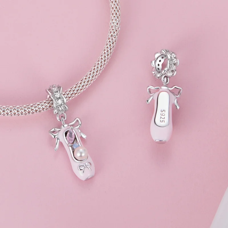 (image for) PANDORA Style Ballet Shoe Pendant - SCC2761 - View 4