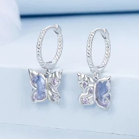 PANDORA Style Butterfly Earrings - BSE986 PANDORA Style Butterfly Earrings - BSE986