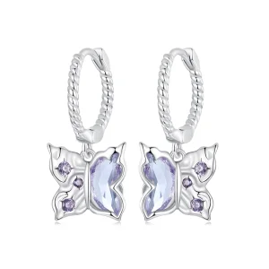 (image for) PANDORA Style Butterfly Earrings - BSE986