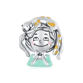 PANDORA Style Cat Girl Beads - SCC2719 PANDORA Style Cat Girl Beads - SCC2719