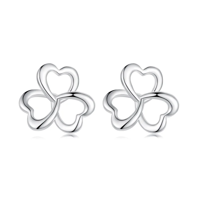 (image for) PANDORA Style Clover Earrings - BSE999 - Product Image