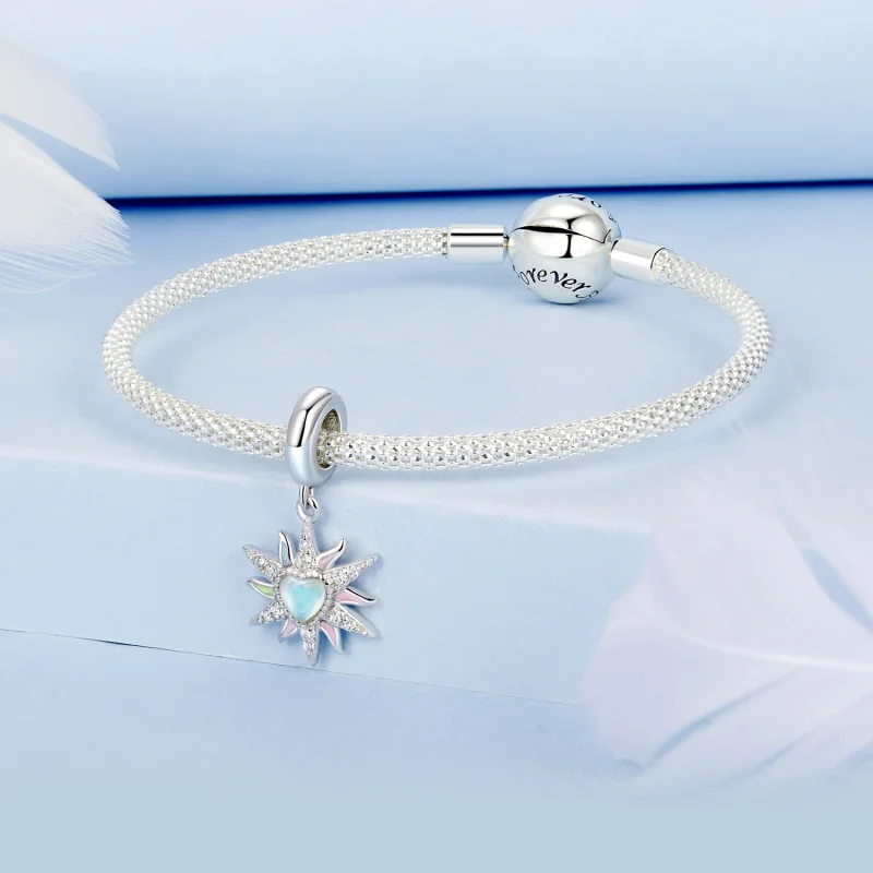 (image for) PANDORA Style Colored Sunshine Dangle- BSC976 - View 3