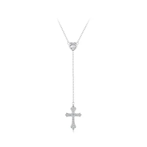 (image for) PANDORA Style Cross Necklace - BSN384