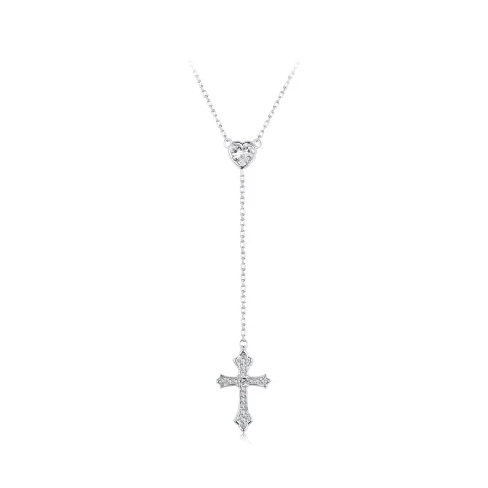 PANDORA Style Cross Necklace - BSN384