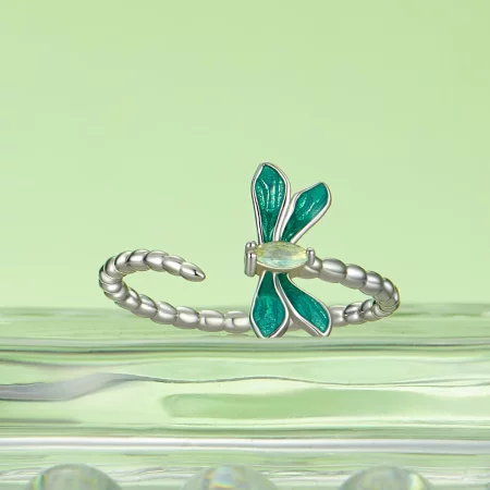 PANDORA Style Dragonfly Open Ring - BSR537-E