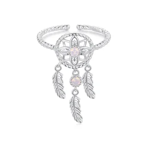 (image for) PANDORA Style Dream Catcher Open Ring - SCR1022-E