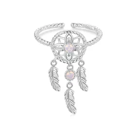 PANDORA Style Dream Catcher Open Ring - SCR1022-E PANDORA Style Dream Catcher Open Ring - SCR1022-E