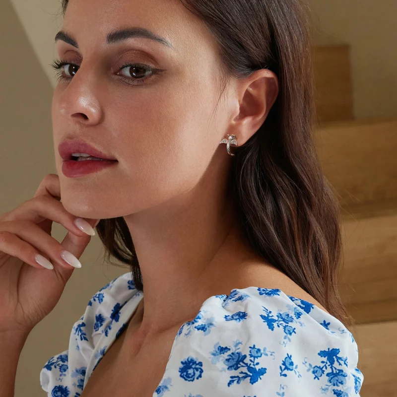 (image for) PANDORA Style Feilong Earrings - SCE1734 - View 7