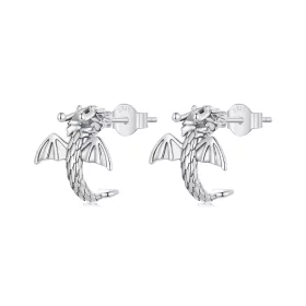 PANDORA Style Feilong Earrings - SCE1734 PANDORA Style Feilong Earrings - SCE1734