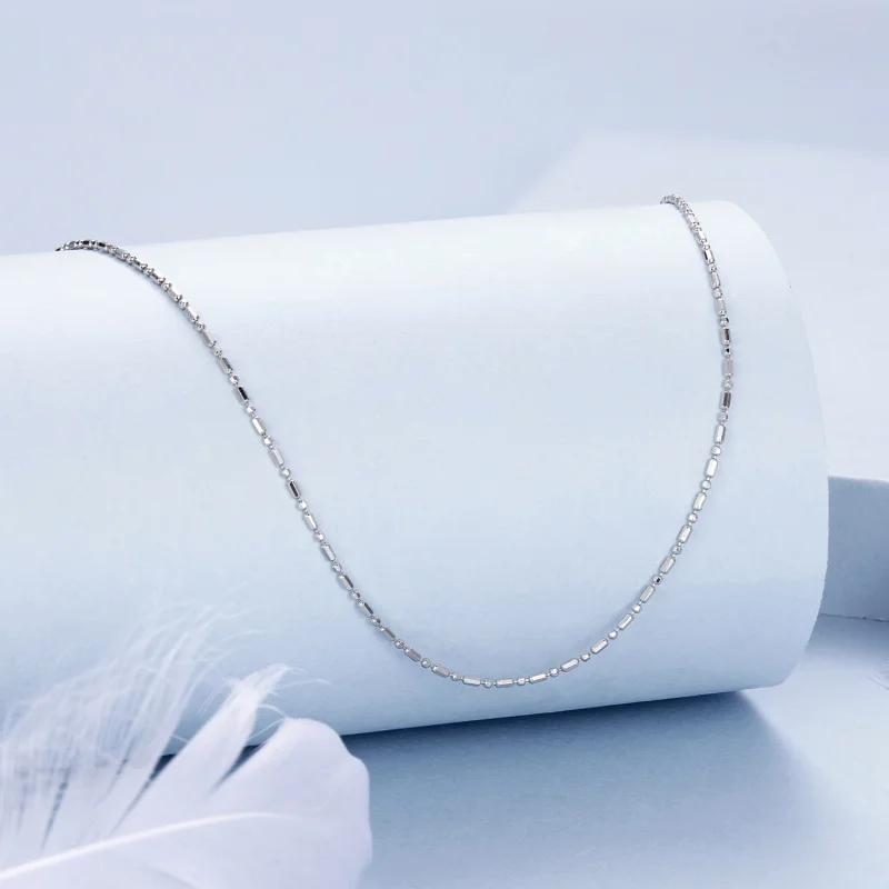 (image for) PANDORA Style Fine Glitter Basic Chain Bracelet - BSA006 - View 2