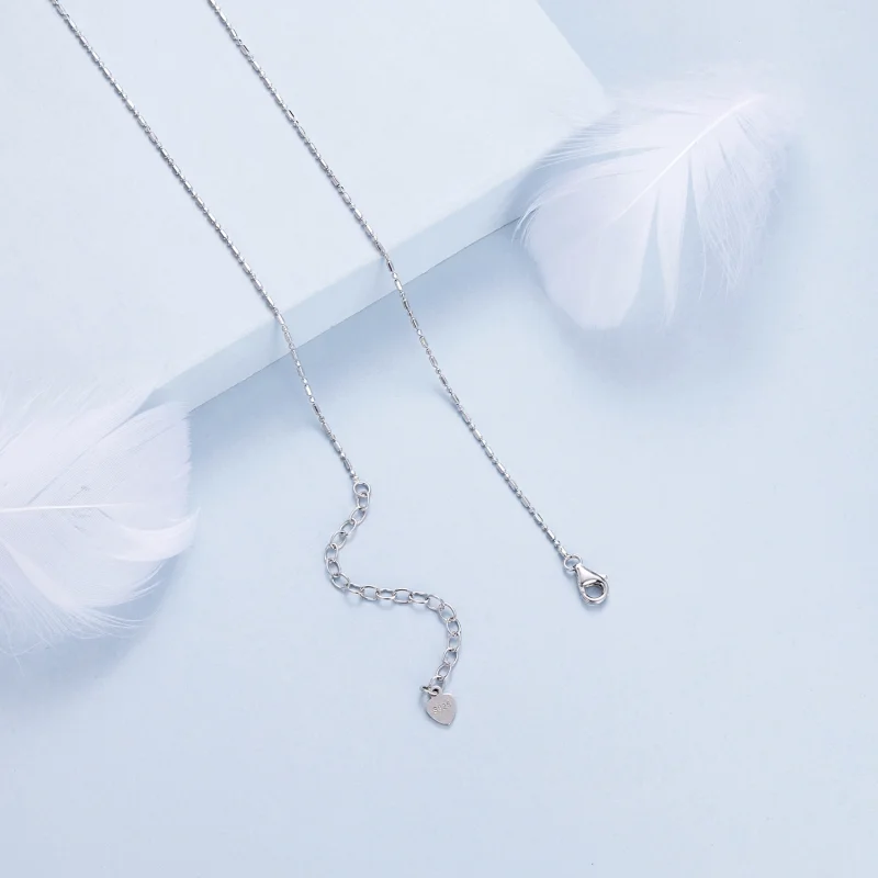 (image for) PANDORA Style Fine Glitter Basic Chain Bracelet - BSA006 - View 4