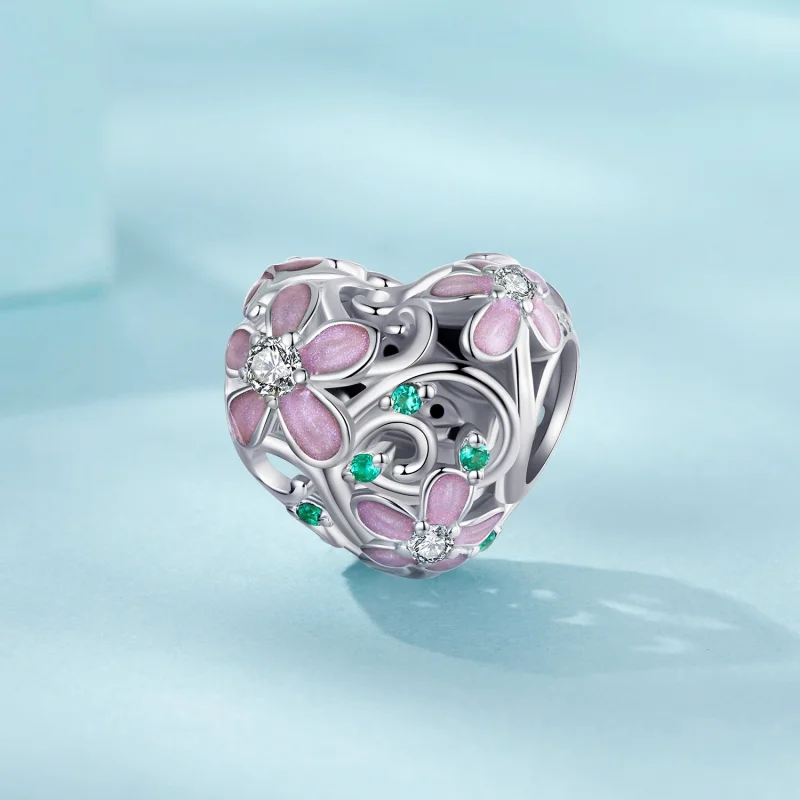 (image for) PANDORA Style Flower Vine Beads - SCC2739 - View 2