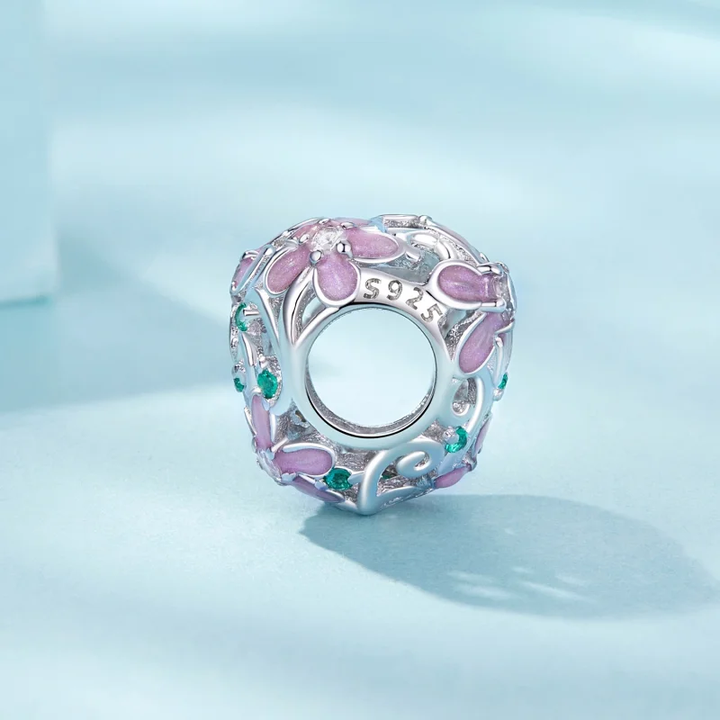 (image for) PANDORA Style Flower Vine Beads - SCC2739 - View 3