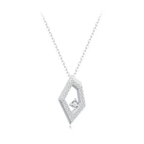 PANDORA Style Geometric Sparkle Necklace - SCN517 PANDORA Style Geometric Sparkle Necklace - SCN517