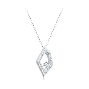 (image for) PANDORA Style Geometric Sparkle Necklace - SCN517