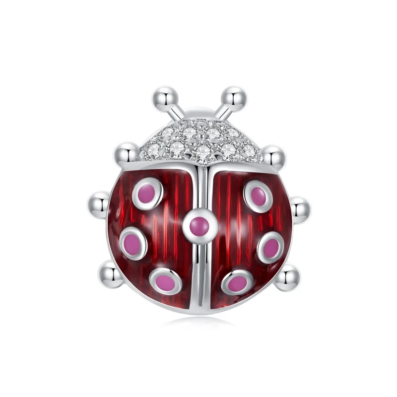 (image for) PANDORA Style Glow-In-The-Dark Ladybug Charm - SCC2735 - Product Image