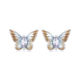 PANDORA Style Graceful Butterfly Stud Earrings - BSE993 PANDORA Style Graceful Butterfly Stud Earrings - BSE993