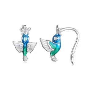 (image for) PANDORA Style Hummingbird Ear Hook - BSE990