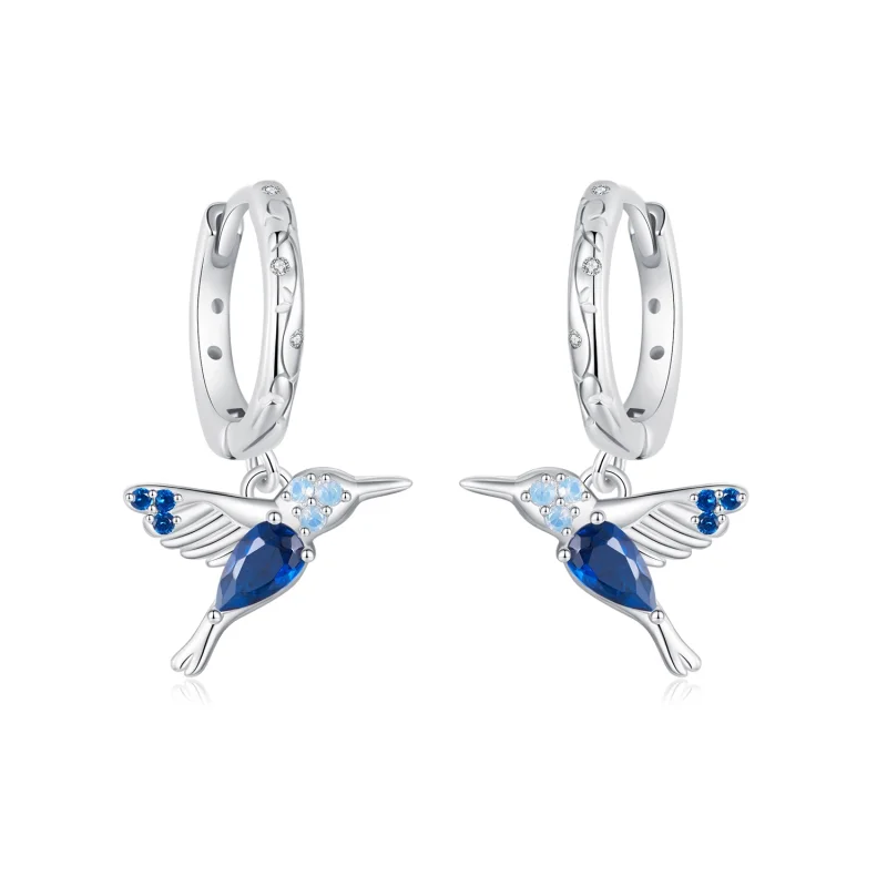 (image for) PANDORA Style Hummingbird Earrings - BSE985 - Product Image