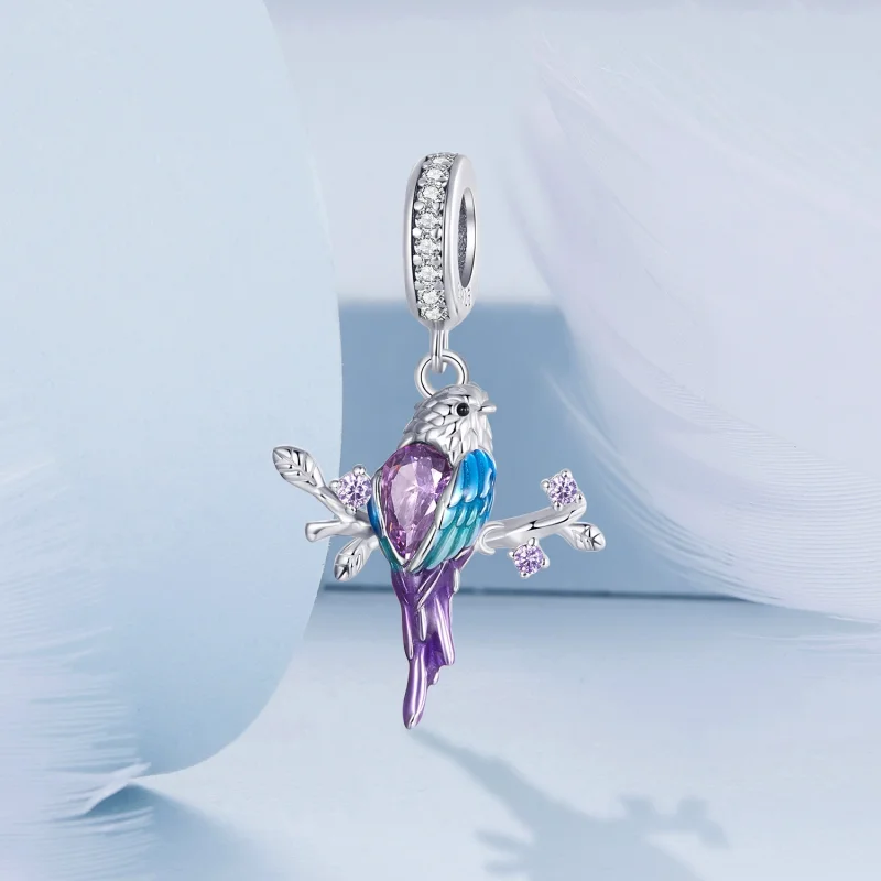 (image for) PANDORA Style Kingfisher Pendant - BSC985 - View 2