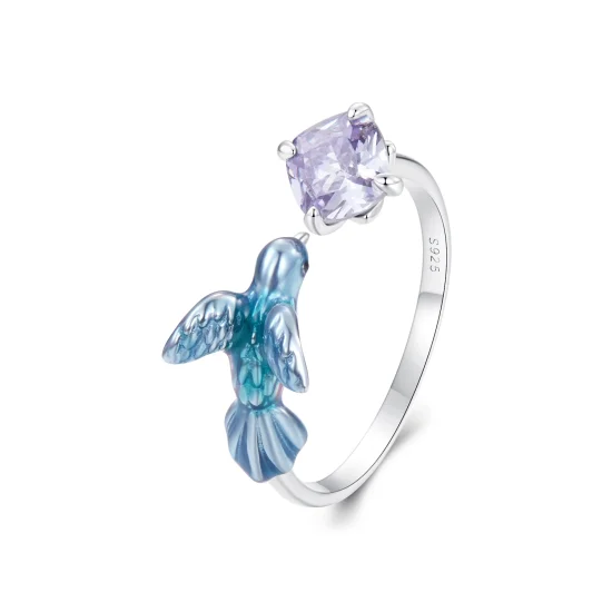 (image for) PANDORA Style Kingfisher Petal Open Ring - BSR540-E
