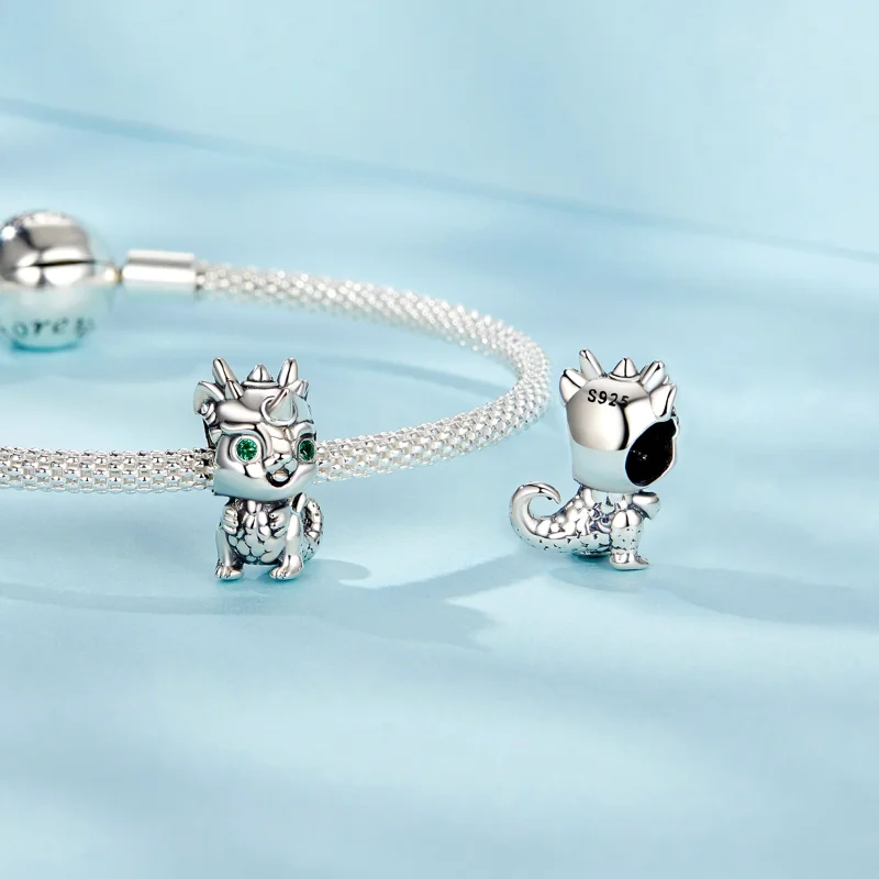 (image for) PANDORA Style Little Dragon Beads - SCC2720 - View 4