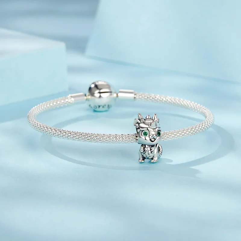 (image for) PANDORA Style Little Dragon Beads - SCC2720 - View 5