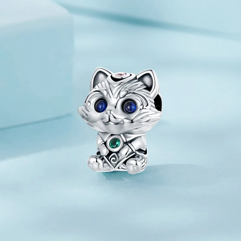 (image for) PANDORA Style Little Raccoon Beads - SCC2757 - View 2