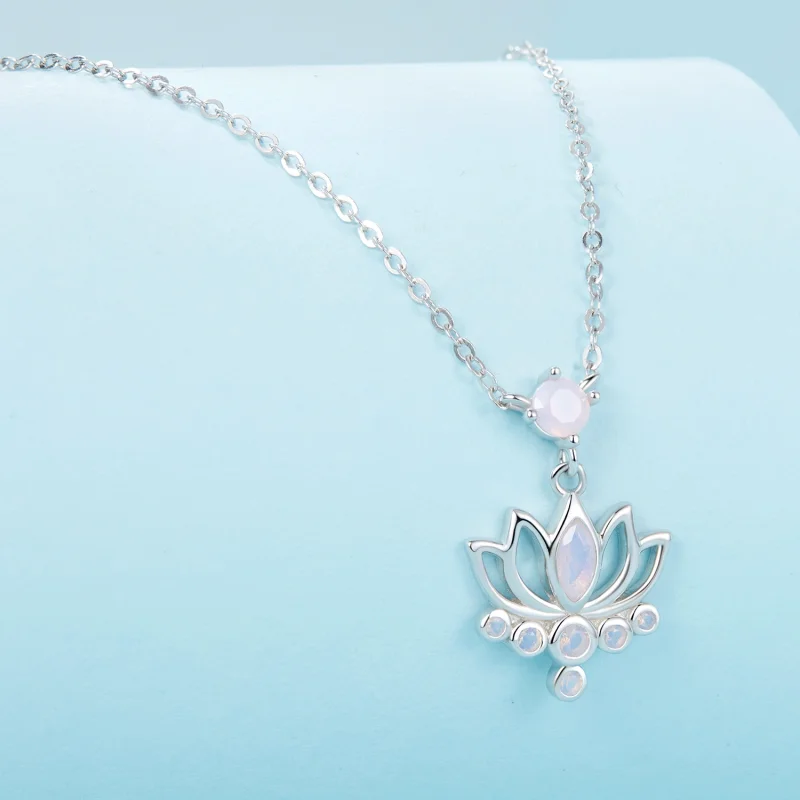 (image for) PANDORA Style Lotus Necklace - SCN520 - View 2