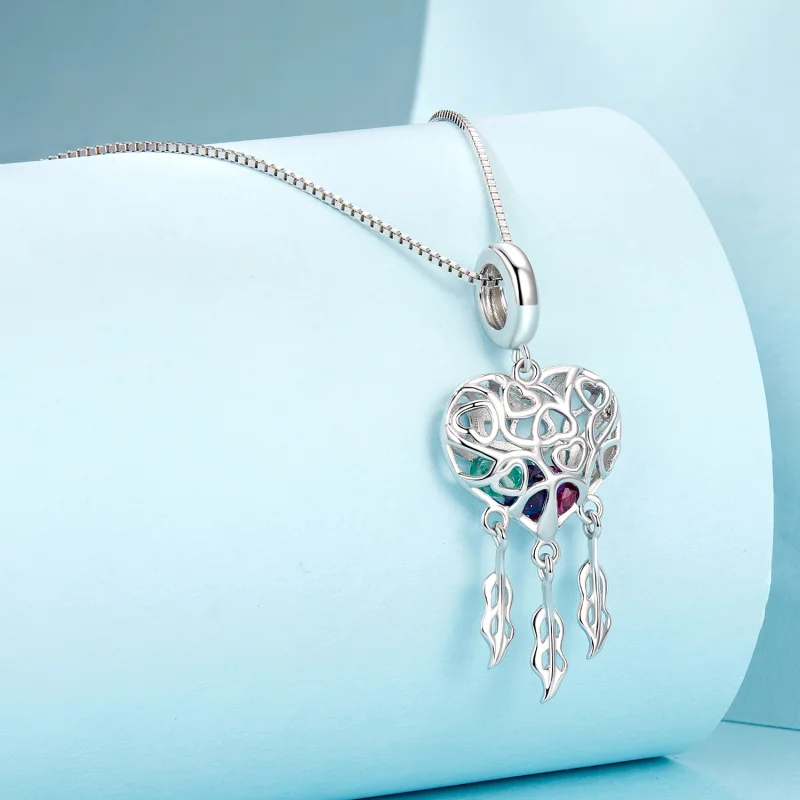 (image for) PANDORA Style Love Tree Of Life Dream Catcher Necklace - SCN519 - View 2