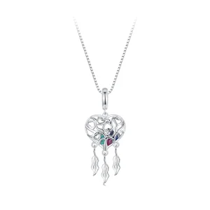 (image for) PANDORA Style Love Tree Of Life Dream Catcher Necklace - SCN519