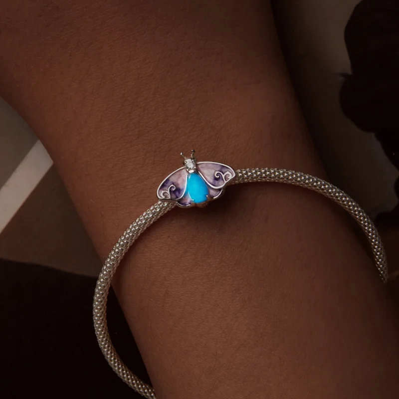 (image for) PANDORA Style Luminous Gradient Butterfly Beads - SCC2732 - View 5