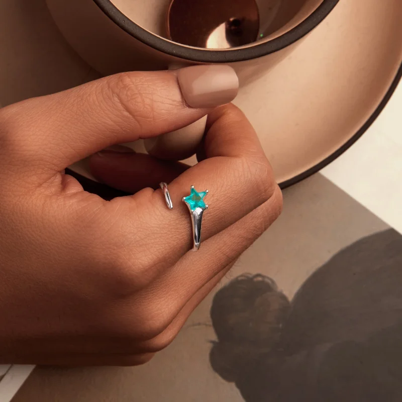 (image for) PANDORA Style Meteor Open Ring - BSR535-E - View 4