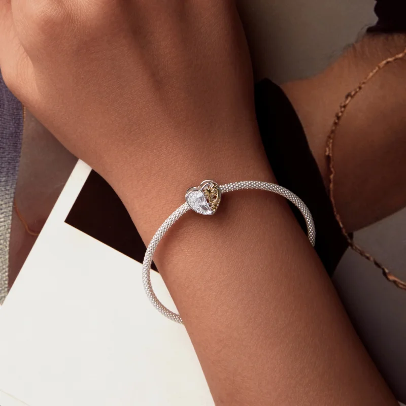 (image for) PANDORA Style Mom's Heart Beads - BSC1002 - View 6