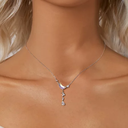 PANDORA Style Moonset Galaxy Necklace - BSN380