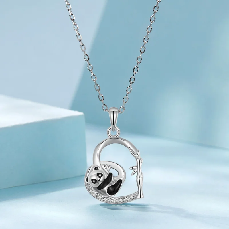 (image for) PANDORA Style Panda Necklace - SCN515 - View 3
