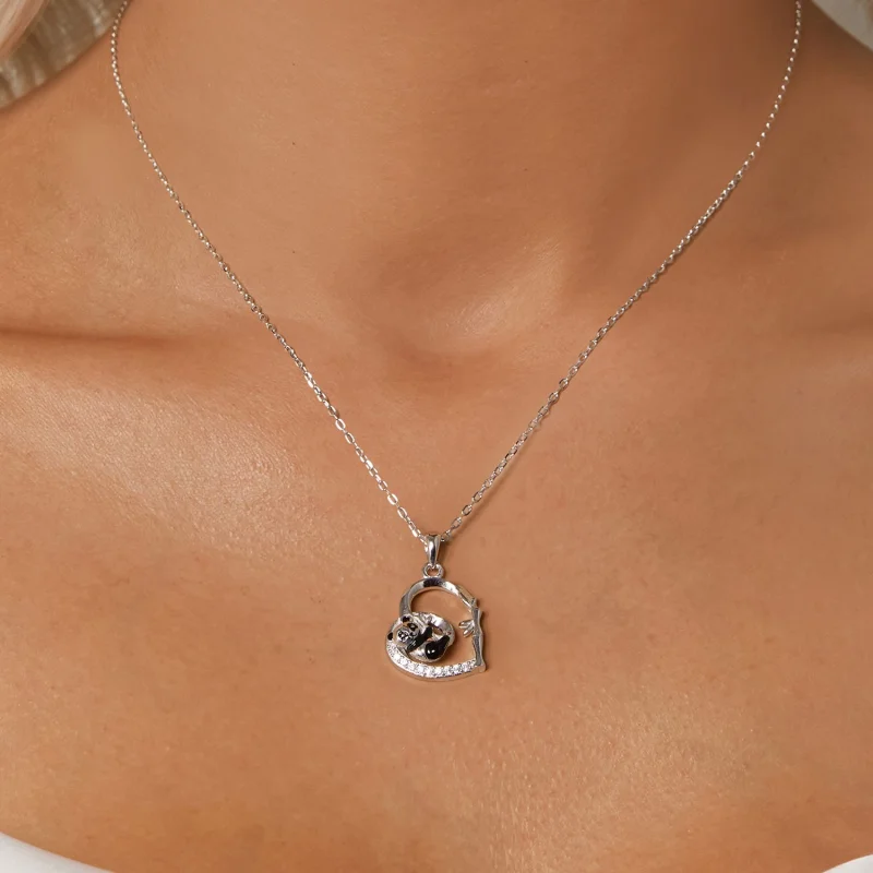 (image for) PANDORA Style Panda Necklace - SCN515 - View 5