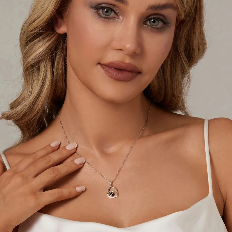 (image for) PANDORA Style Panda Necklace - SCN515 - View 6