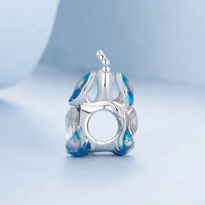 (image for) PANDORA Style Peacock Beads - BSC979 - View 3