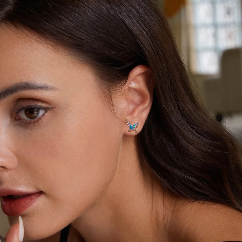 (image for) PANDORA Style Psylocke Earrings - BSE987 - View 6