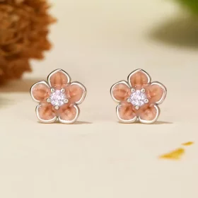 PANDORA Style Romantic Cherry Blossom Earrings - BSE992 PANDORA Style Romantic Cherry Blossom Earrings - BSE992