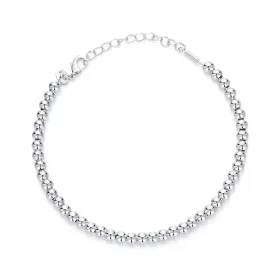 PANDORA Style Silver Beads Diy Basic Chain - SCB267