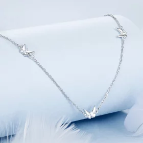 PANDORA Style Small Butterfly Clavicle Chain - BSN376 PANDORA Style Small Butterfly Clavicle Chain - BSN376
